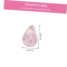 Baluue 40pcs Flatback Rhinestone Beads Multi-Shape Nail Art Decorations for Crafts Glamorous Nail Designs for Makeup Jewelry Home Decor and More