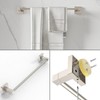 RUACQ 3 Pieces Bathroom Hardware Set, SUS 304 Stainless Steel