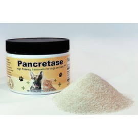 CK Formulations | Pancretase Digestive Enzymes | 10x Pancreatin | Pancreatin for Dogs and Cats | Pancreatic Enzyme | Great for Pets with EPI