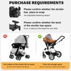 HOTMUZ Universal Stroller Board with Detachable Seat Suitable for Most