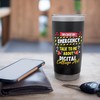 Digital Collage Art Stainless Steel Insulated Tumbler