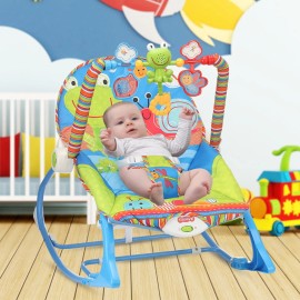 OYAJIA Portable Baby Vibrating c Toddler Soothing & Bouncer Infant Seat To Rocker