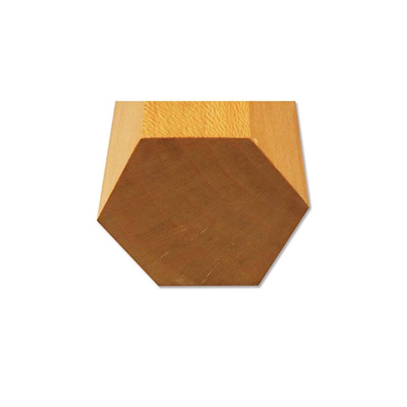 Hexagon Solid Wood Bracelet Mandrel