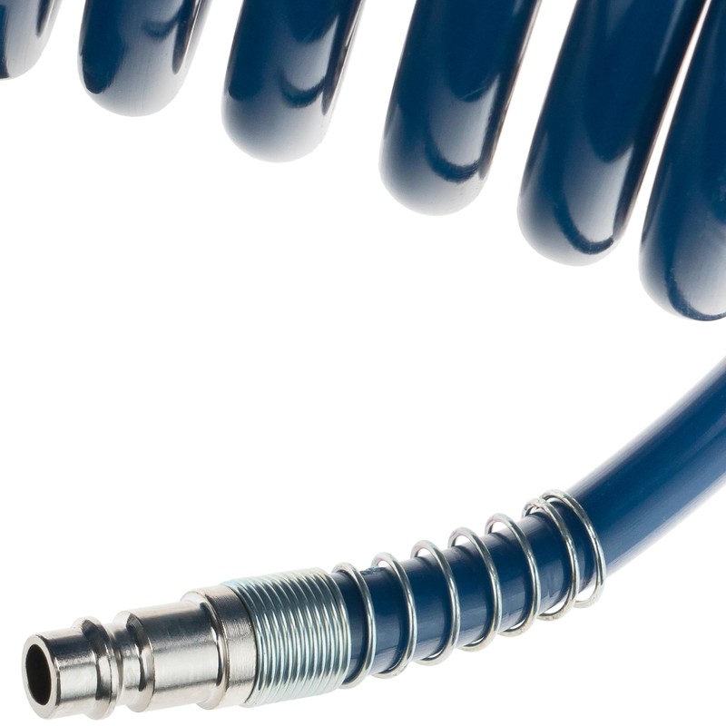 Compressed Air Hose SP-PE 5 m, Flexible Spiral Hose Diameter