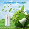 Fuspower CR123A Batteries CR17345 3V 1500mAh Lithium Battery CR17335 DL123A
