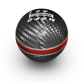 MUGEN Civic CIVIC | S660 CARBON SHIFT KNOB RED 54102-XLT -K2S0-RD