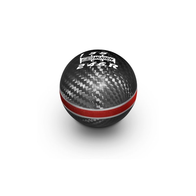 MUGEN Civic CIVIC | S660 CARBON SHIFT KNOB RED 54102-XLT