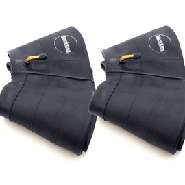 BlackRing 2x Inner Tubes 16x6.50-8 TR87 Bent Metal Valve Ride On Lawn Mower Garden Tractor 16x650x8