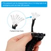 PATIKIL Survival Paracord Bracelets Braid Parachute Bracelet with Plastic Buckle