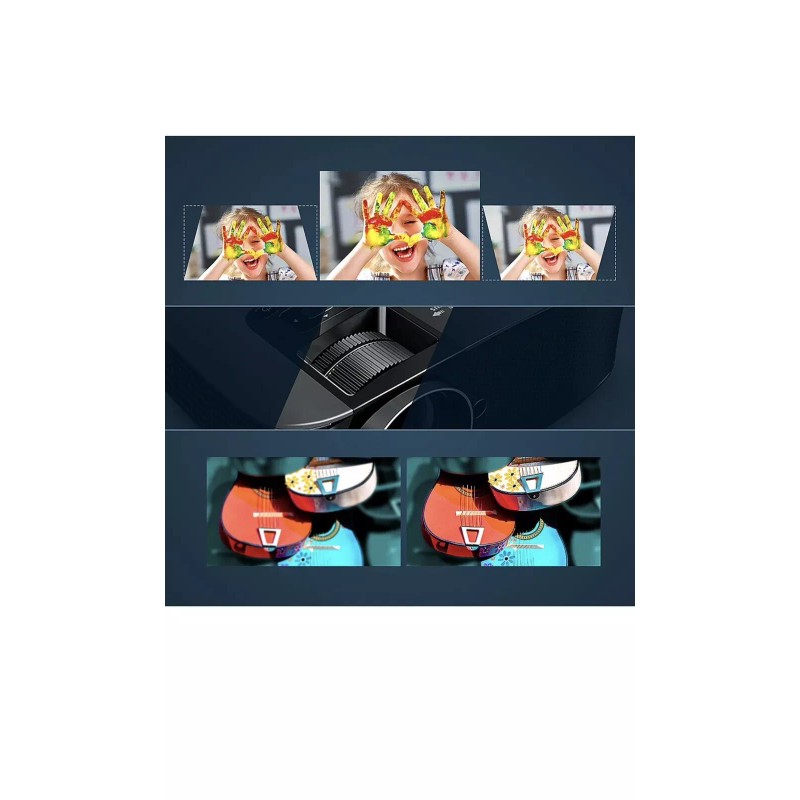 Vankyo - Leisure 510 HD 720P Projector - BLACK