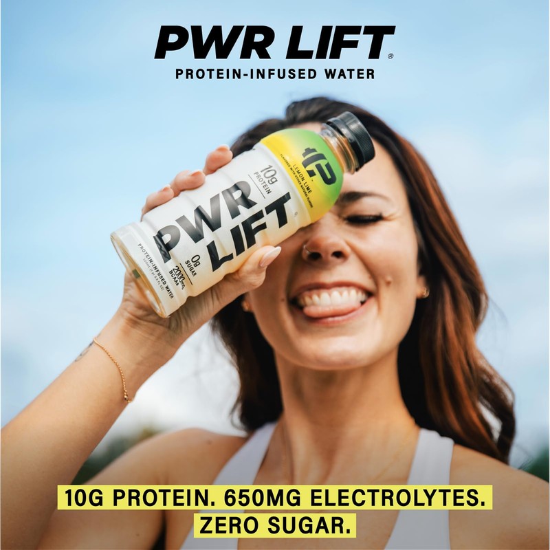 Whey Protein Water Sports Drink by PWR LIFT | Lemon