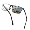 UXAOSVME Progressive Multifocus Reading Glasses Anti Blue Light Photochromic/Bifocal Reading