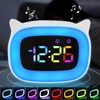 Children's Alarm Clock, Digital Children's Alarm Clock with Light Alarm