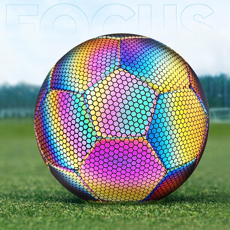 Luminous Reflective Football Luminous Soccer Ball Training Ball for Normal