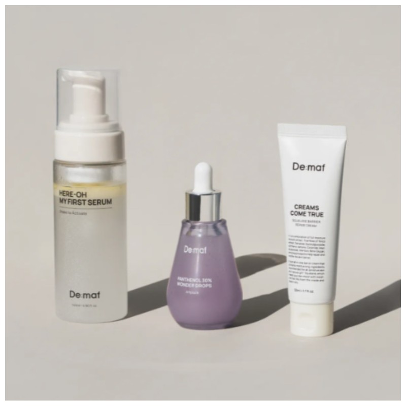 DE:MAF Skin Barrier Set 3items (Here-oh My First Serum 145ml