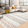 BESTSWEETIE 6x9 Area Rug for Living Room Washable Rug Moroccan