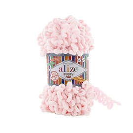 Alize Puffy Fine Yarn Baby Blanket Yarn Lot of 3skn 300gr 48Yds 100% Micropolyester Soft Yarn Handstrickgarn Super Chunky Bulky Woven Worested Yarn (639)