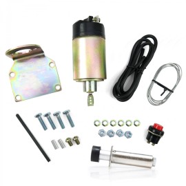 AutoLoc Power Accessories 100lb Electric Shaved Door Handle Kit + Adjustable Popper Kit Muscle Car Hot Rod