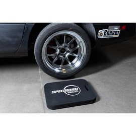 Speedway Motors Foam Work Mat Kneeling Pad for Automotive Repair, 20 x 15 x 2 Inch Thick Shop and Racing Pit Mat with Carry Handle, Comfortable Ground Protection for Garage or Track Use