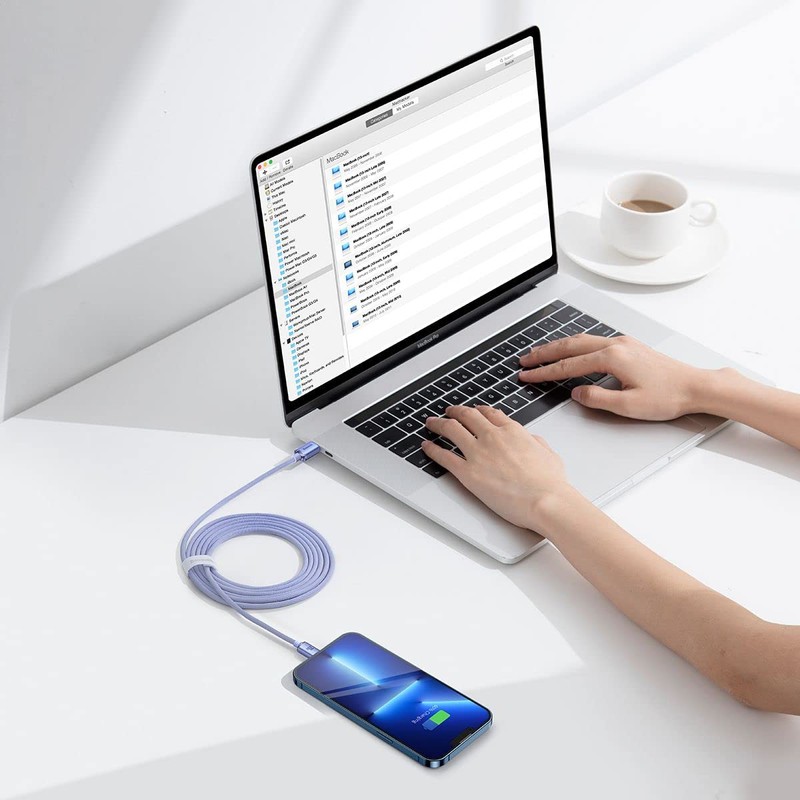 Baseus Apple 20W Rapid Charge Data Cable 2m Nylon Cable