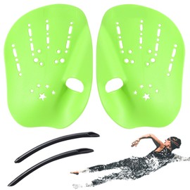 Hand Paddles for Swimming - Hand Paddles for Lap Swimming Gears,Comfortable Ergonomic Swim Fins Exercise Accessories for Professionals