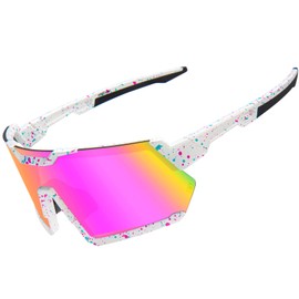 Z87 Sunglasses Sports Sunglasses for Men Women,Running Cycling Glasses Tr90 Unbreakable UV400 Protection Sun Glasses8001 Pink