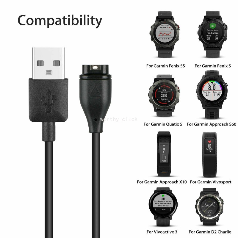 Garmin US Garmin Tactix Delta Solar Charger Replacement Charging Charge