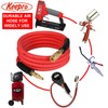Keepro Durable Hybrid Air Hose, Flexible 1/4 Inch ID By