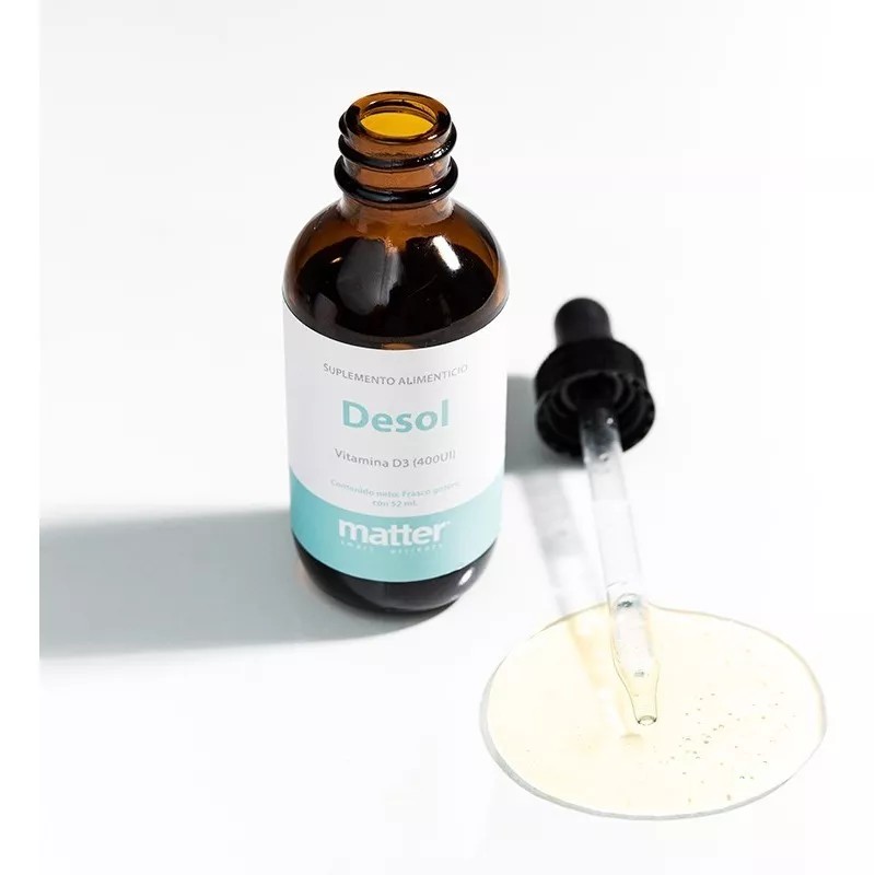 Matter Smart Nutrients Vitamina D3, Vitamina D En Gotas, Desol,