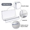Dedjgoo 6 Pack Purse Display Stand Acrylic Clear Acrylic Wallet