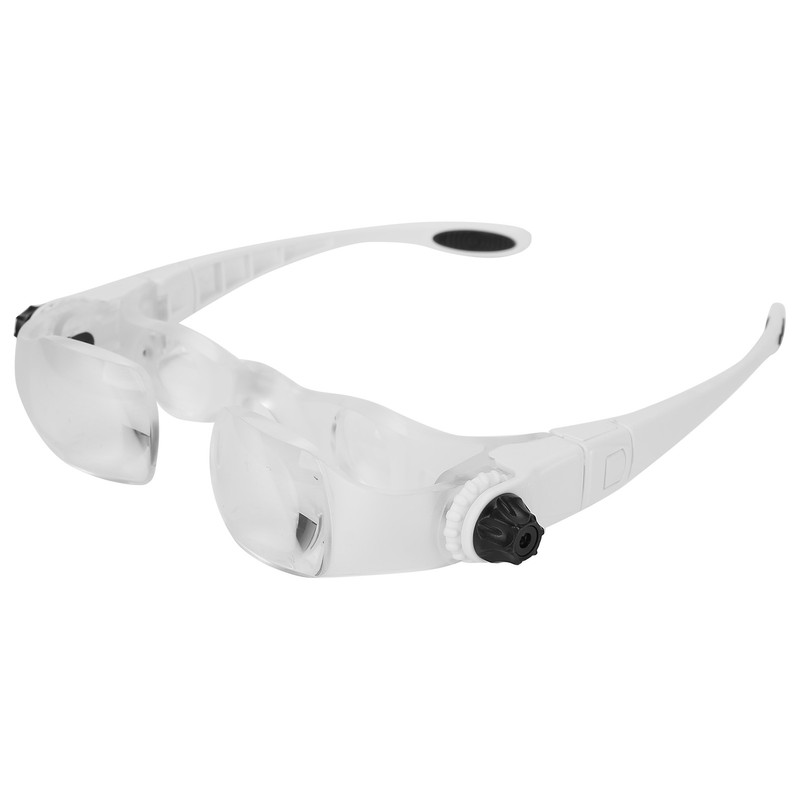Head Mount Magnifying Glasses Folding Magnifier for Mobile Phone Reading