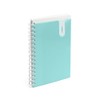 Poppin Spiral Notebook, 1-Subject College Ruled Notebook, Translucent Front Cover