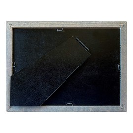 American Coin Treasures Lil Buckaroo Coin Photo Frame | Genuine Indian Penny & Buffalo Nickel | Holds 3.5 x 2.5 Picture | Wood 5x7 Frame | Certificate of Authenticity