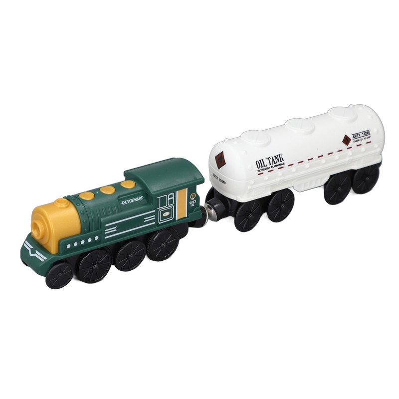 Battery Operated Action Locomotive Toy Vintage Magnetic Connection Powerful Engine