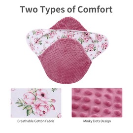 Miracle Baby Swaddle Blanket, Thick Padded & Breathable Cotton Swaddle Wrap for Infants 0-6 Months, Lightweight Sleep Sack