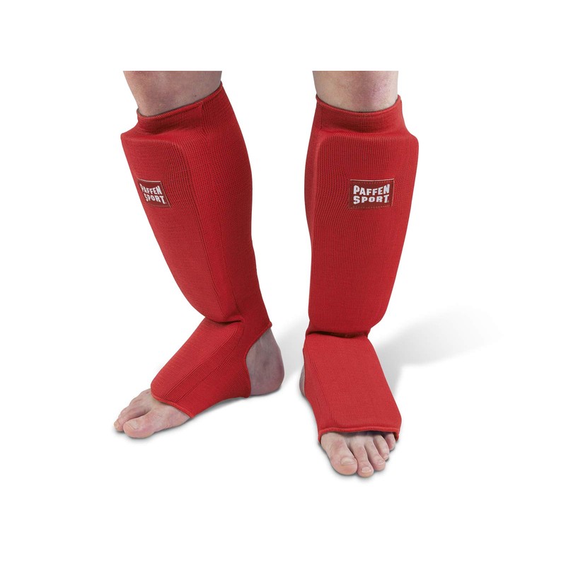 Paffen Sport Allround Shin and Instep Protection Red Size S