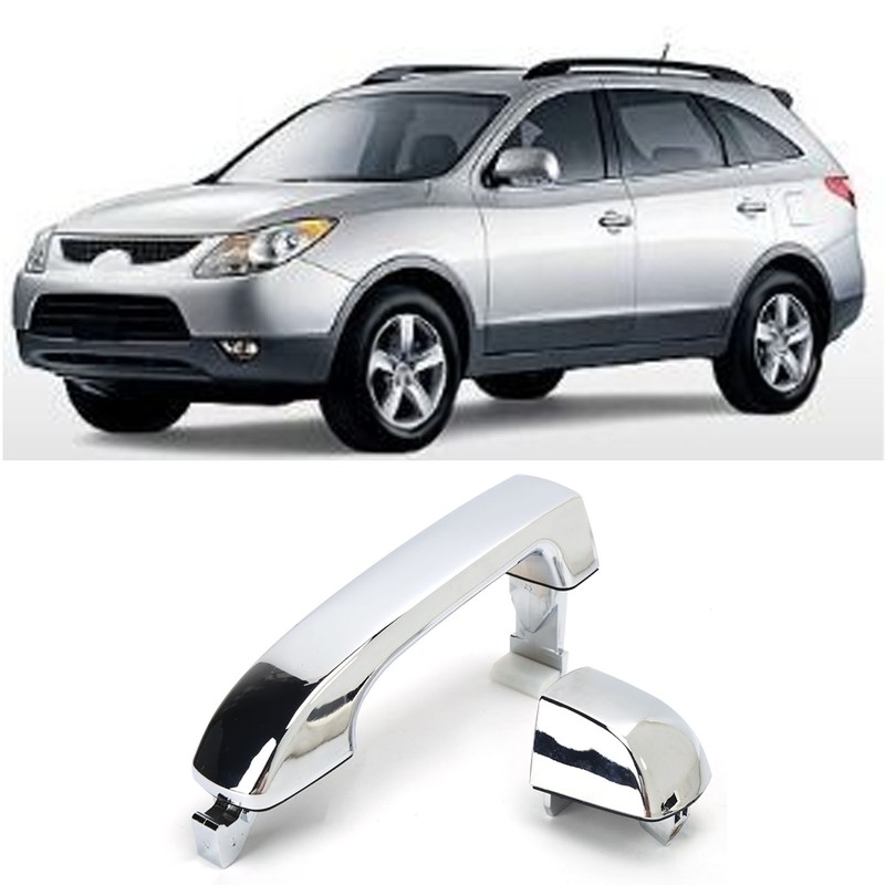 2PCS Outside Car Door Handle 82662‑3J010 Front/Right Replacement for Hyundai