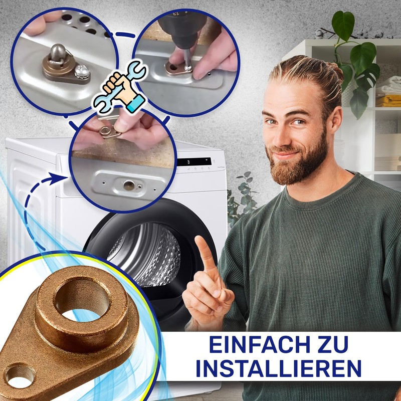 Drum Bearing for the back of the dryer with the