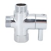 3 Way G1/2 Shower Diverter Valve Copper Shower Arm Diverter