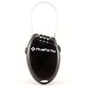 540 Mini Retractable Cable Lock Snowboard Mini Lock Black Retracting