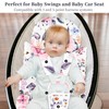 Pea Pod Infant Car Seat Insert with 3 Strap Covers,