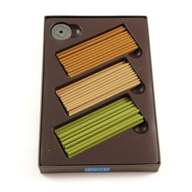 Shoyeido Japanese Incense Sticks - Incense Road Assortment - Nanzan, Nanto, Nanshu 60 Sticks Plus Mini Holder