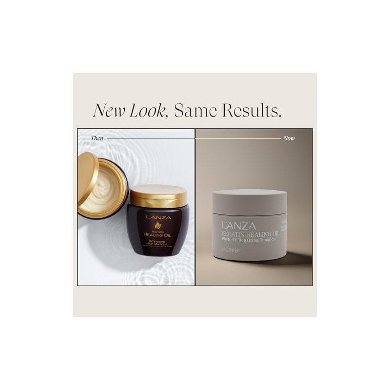 L'ANZA Keratin Healing Oil Intensive Hair Masque, 7.1 oz.