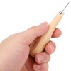 Rhombus Awl Wooden Handle Scratch Awl Beech Handle Diamond Point