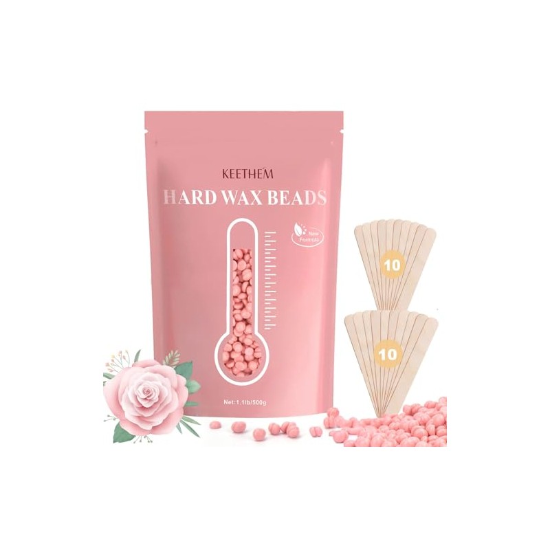 Hard Wax Hair Removal Beads for Sensitive Skin - Complete