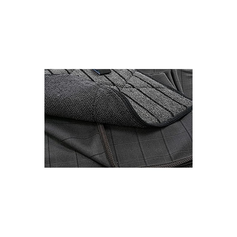 Aqua Clean Black Edition Window Cloths System Cleaning 6 Pieces