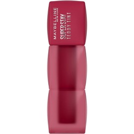 Maybelline Super Stay Teddy Tint, Tinta para Labios Mate Difuminado, Larga Duración 12 Horas, Textura Suave, No Transfiere, A Prueba de Bebidas y Besos, Tono Wild at Heart, 5 ml
