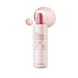 The Face Shop Pomegranate & Collagen - Emulsión Facial de Granada y Colágeno, 140 ml - Loción reafirmante con efecto lifting y glow - K-beauty coreano