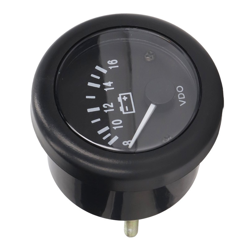 2in Diesel Engine Voltage Meter Automobile Generator Voltmeter Gauge 8‑16V