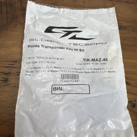 Unbranded New 2003-2016 Mazda Key with OEM Transponder Chip MAZ24R-PT 80-Bit F1Y1-76-2GX